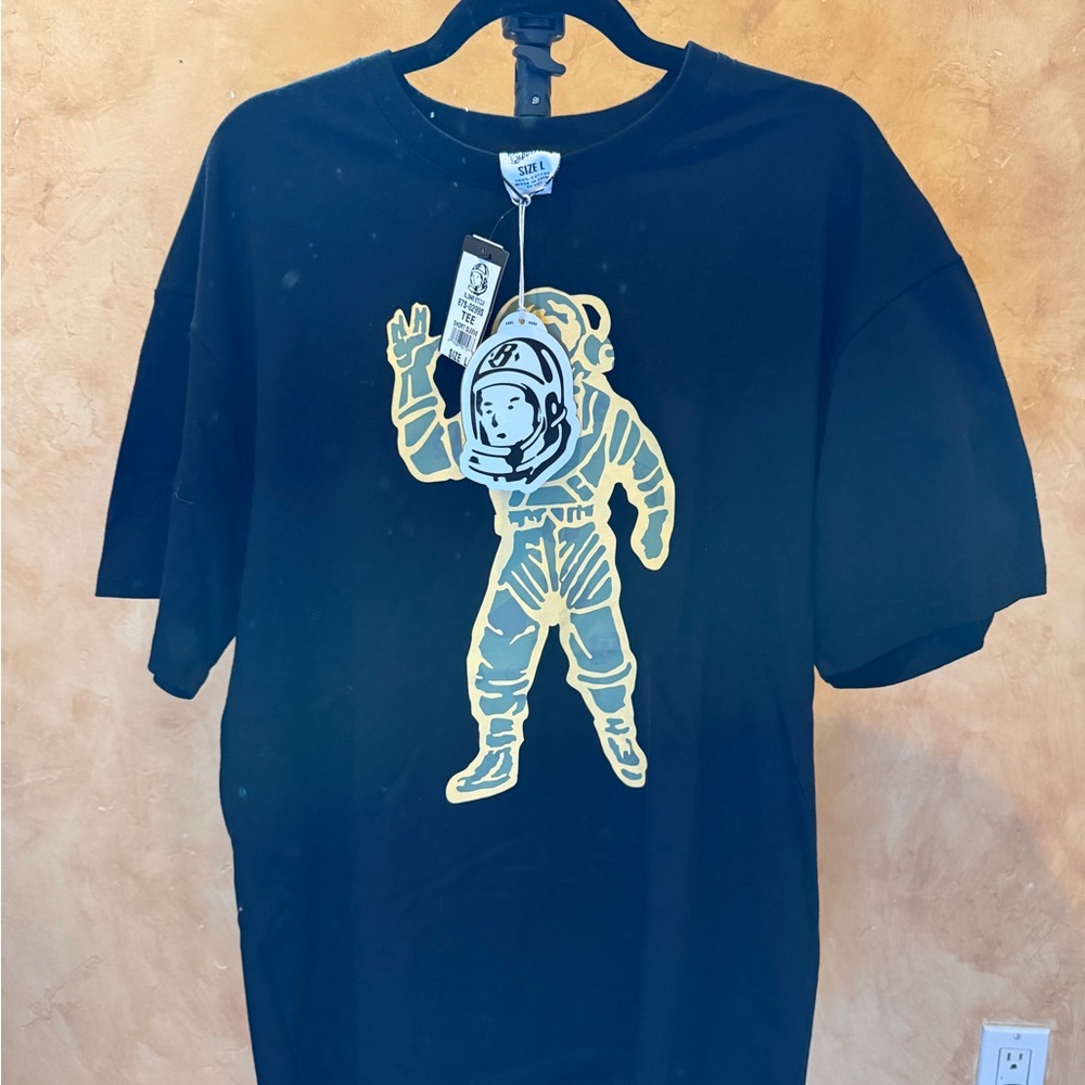 Black BBC T-Shirt with Astronaut Graphic
